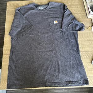 Dark Gray Carhartt T-Shirt Size XL Tall